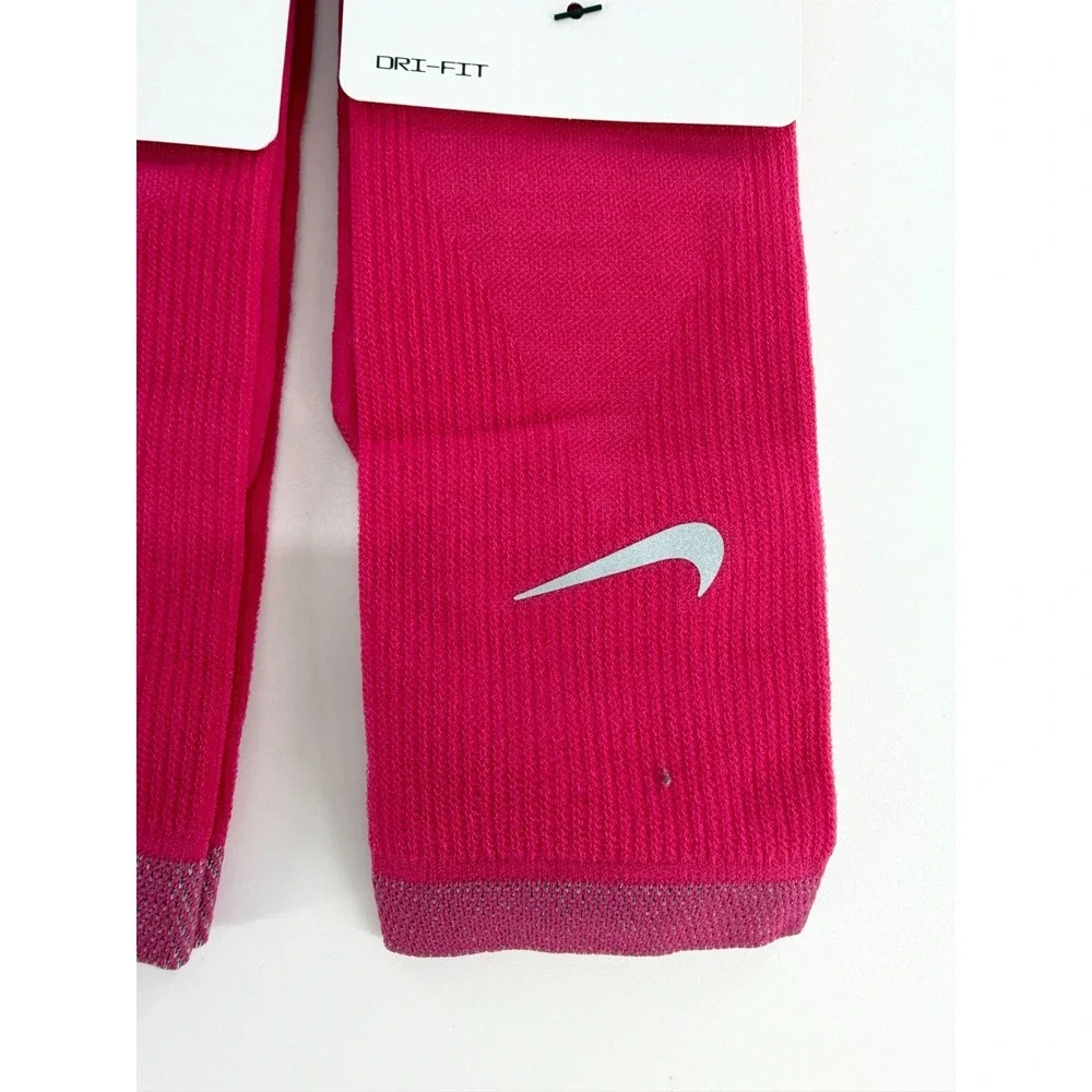 6 Pairs Nike Spark Crew Lightweight Running‎ Socks Pink Mens 10-11.5 DA3584-667
